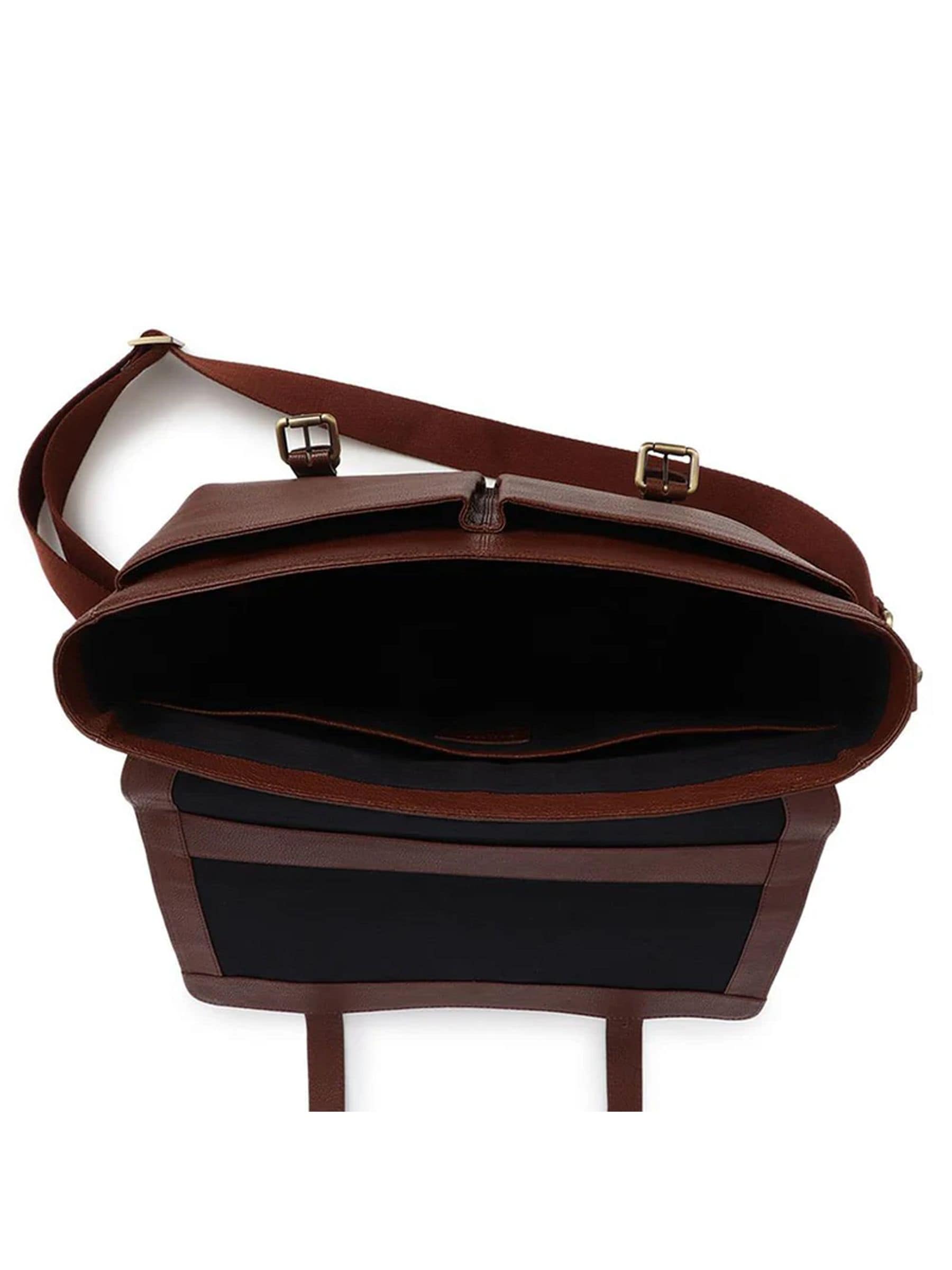 Jones Bootmaker Upland tan grain leather briefcase - British product