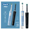 Oral-B Pro Vitality black and blue electric toothbrush (British brand)