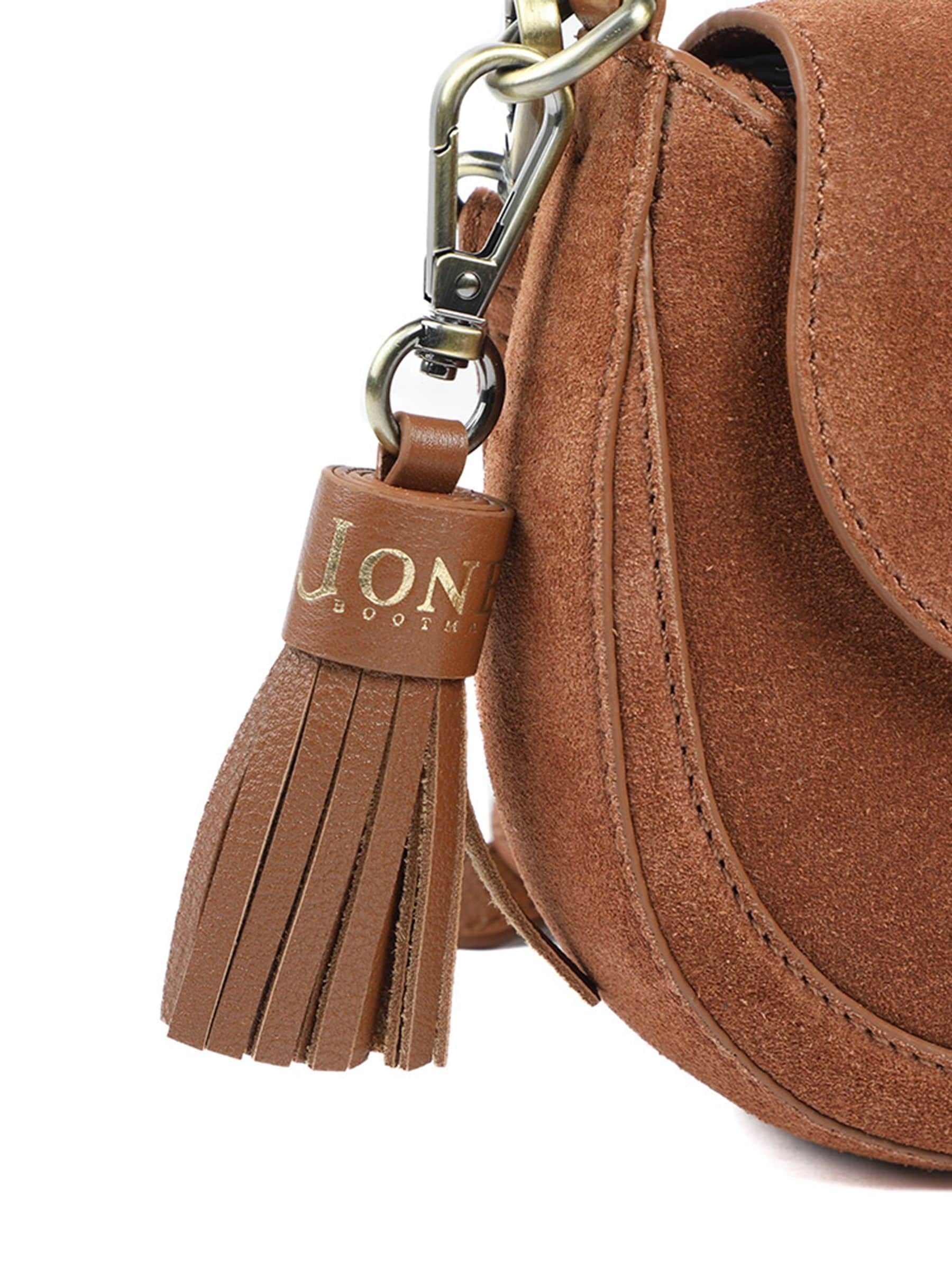 Jones Bootmaker brown winola premium leather crossbody bag 18cm (British brand)
