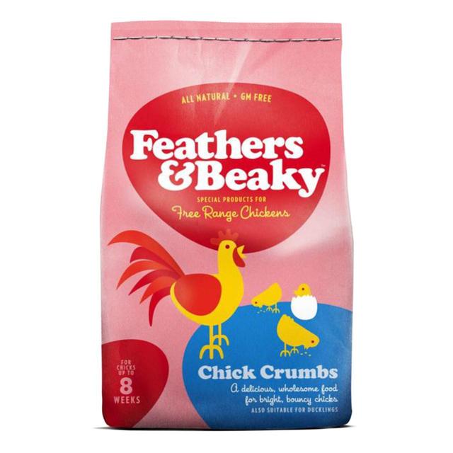 Feathers & Beaky Free Range Chick Crumbs   4kg GOODS M&S   