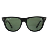 Ray-Ban Wayfarer 2140 black polarised unisex sunglasses - British product