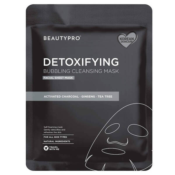 BEAUTYPRO detoxifying sheet mask - British product