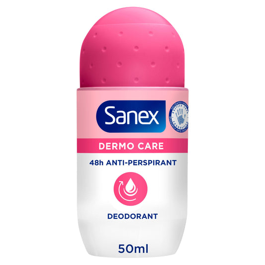 Sanex Dermo Care Roll On Deodorant 50ml face & body skincare Sainsburys   