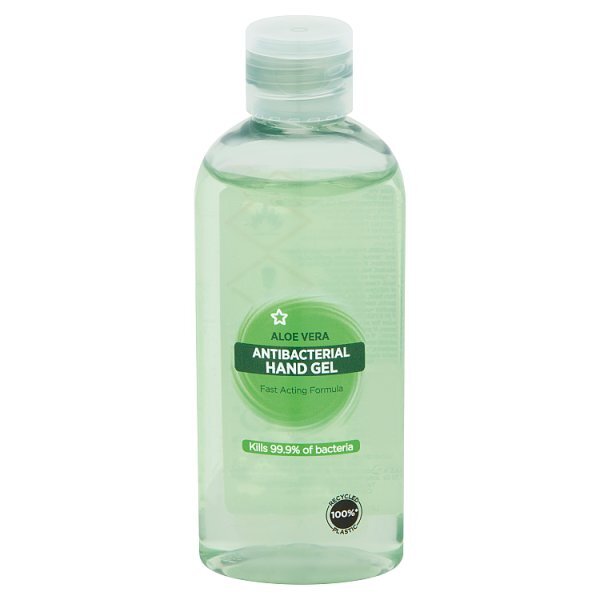 Superdrug Aloe Vera Antibacterial Hand Sanitizer Gel 100ml GOODS Superdrug   