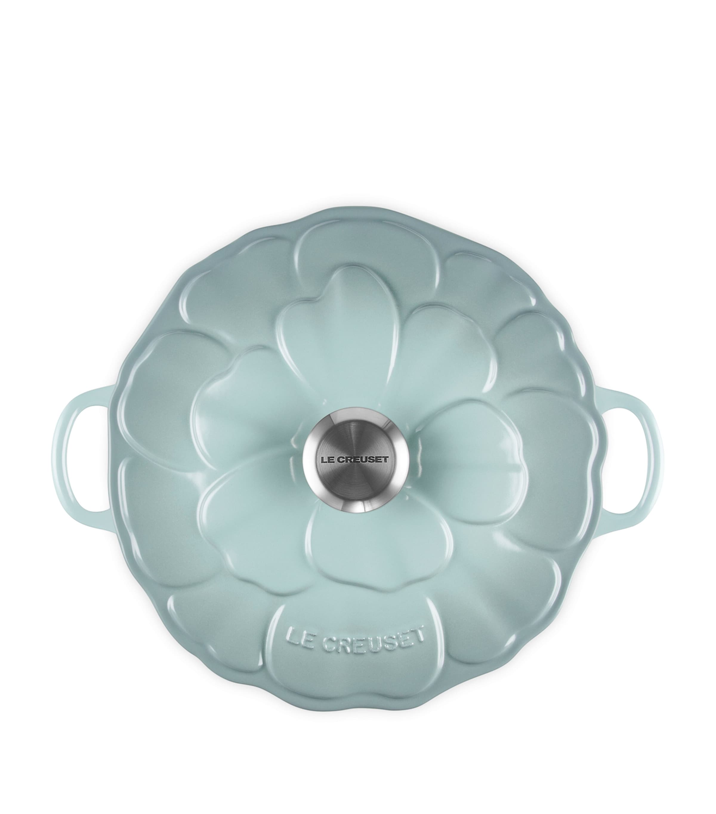 Le Creuset cast iron petal shallow casserole dish 26cm, UK version