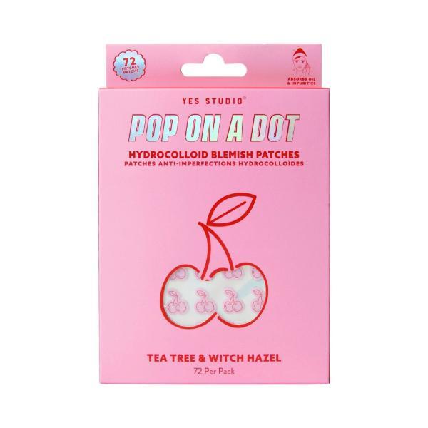 Yes Studio cherry-shaped blemish patches 72-pack (British brand)