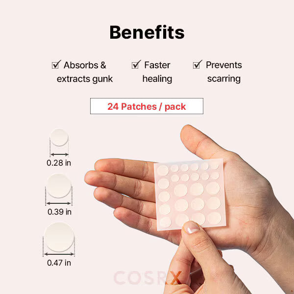 COSRX master patch acne spot treatment 24 units - British product
