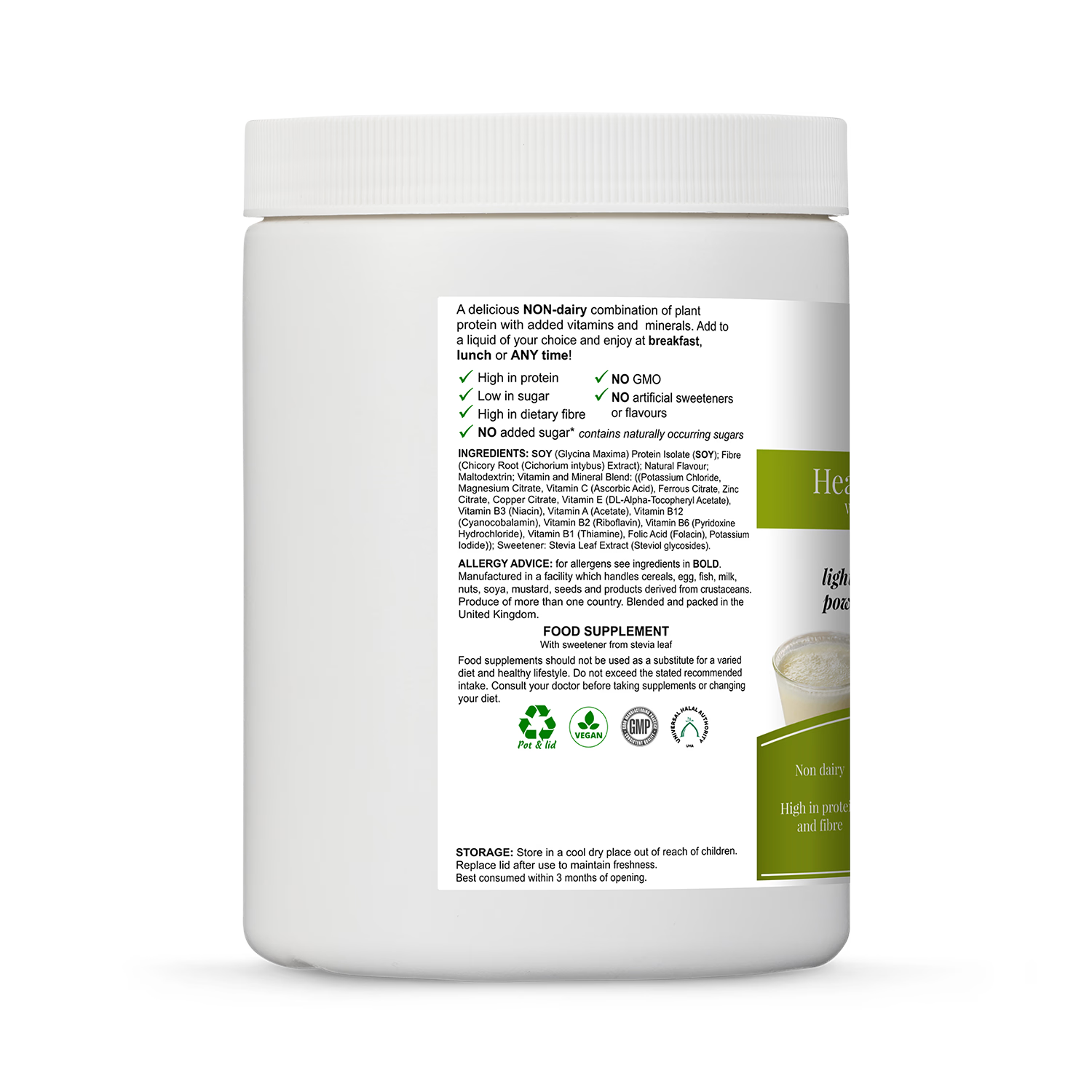 InfiniVit Healthy Meal Shake Vanilla 300g, UK version