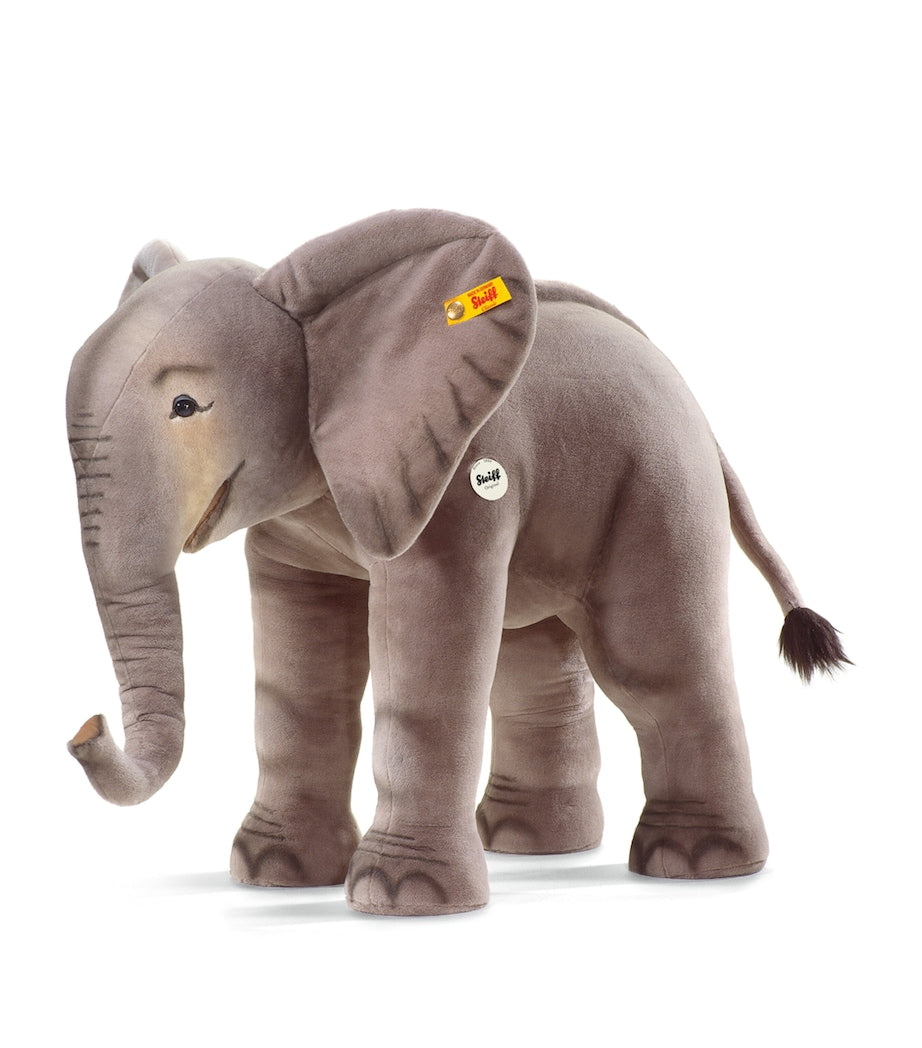 Steiff studio standing elephant plush 80cm, imported from the UK