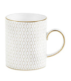 Wedgwood Gio Gold bone china mug (British brand)