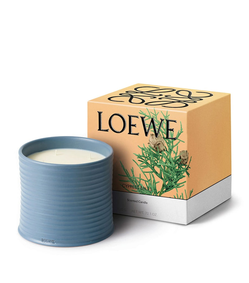 LOEWE Cypress Balls Candle 2.1kg, UK version