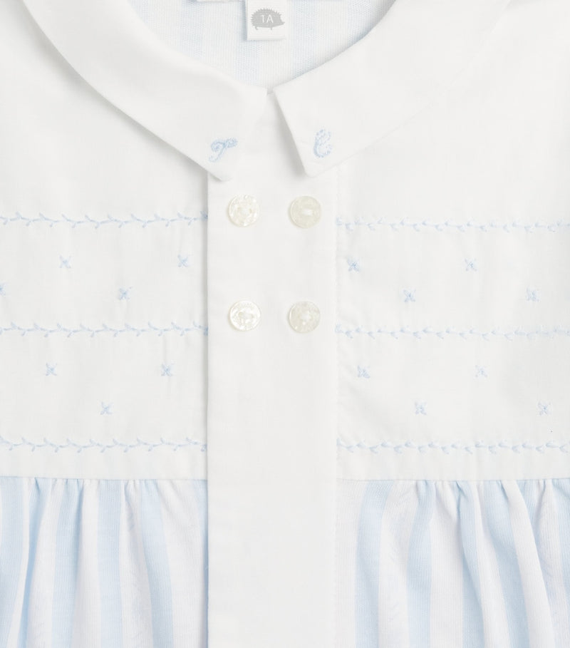 Tartine et Chocolat cotton stripe baby all-in-one 0-24 months (British brand)
