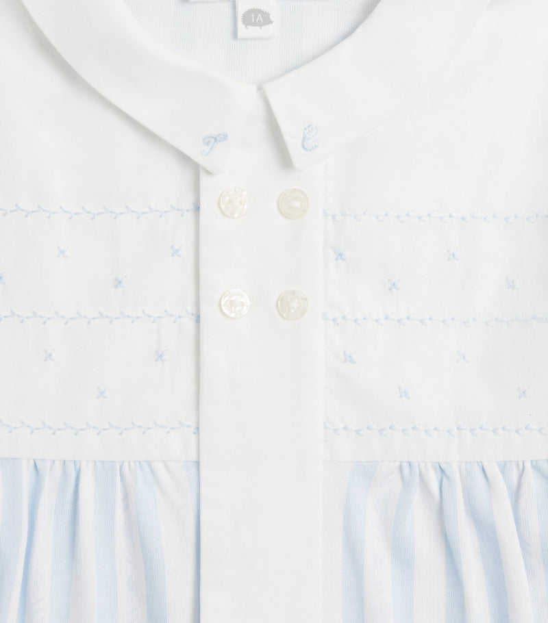 Tartine et Chocolat cotton stripe baby all-in-one 0-24 months (British brand)