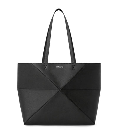 Harrods LOEWE Medium Leather Puzzle Fold Tote Bag- Buy online at McGrocer