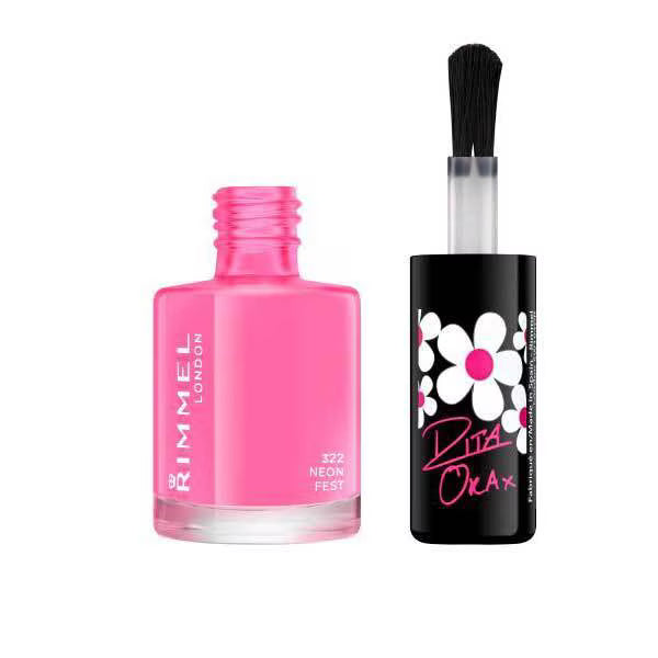 Rimmel Nail Polish Rita Ora Neon Fest, imported from the UK