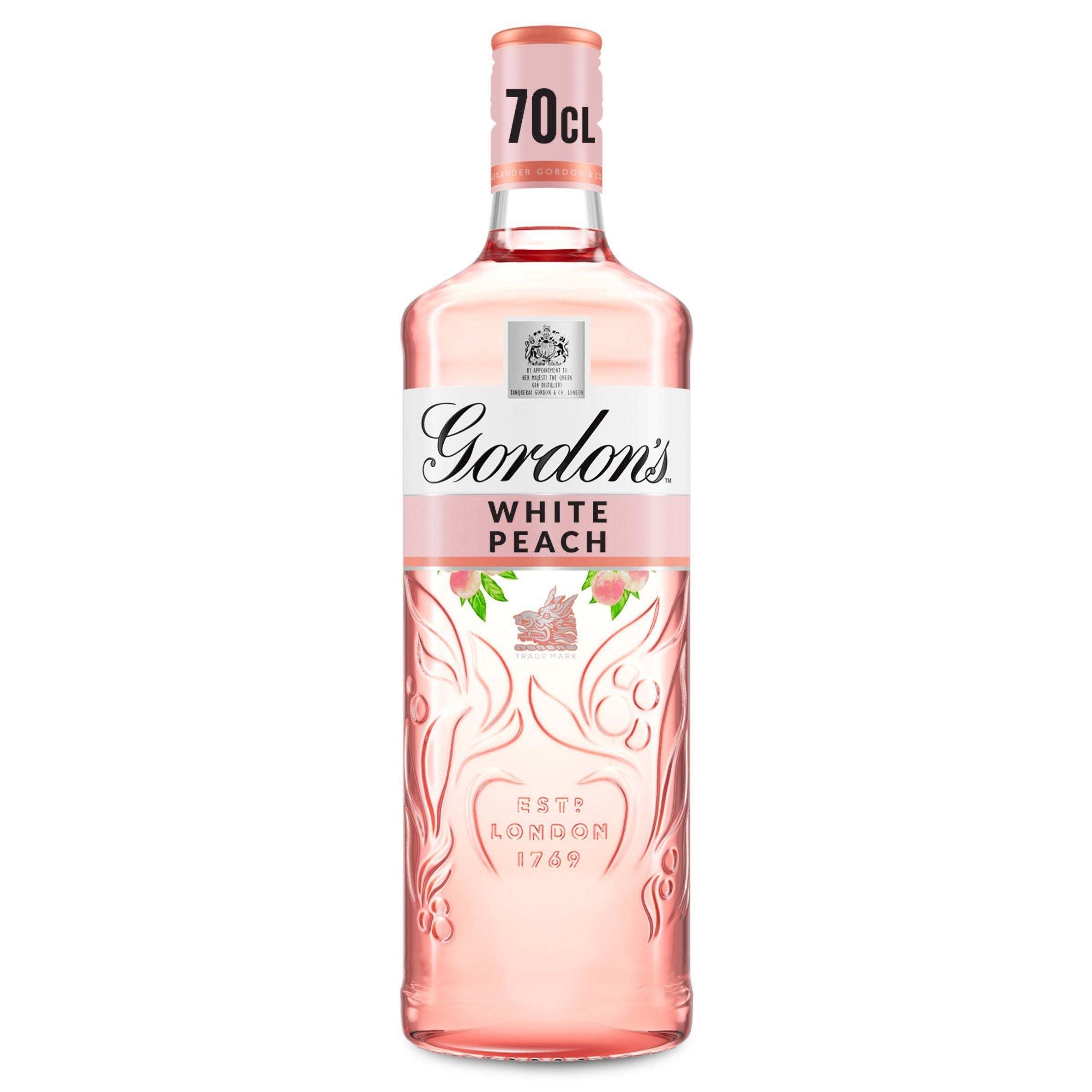 Gordon's White Peach Distilled Gin 70cl All spirits & liqueurs Sainsburys   