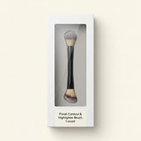 No7 double-ended contour and highlighter brush (British brand)