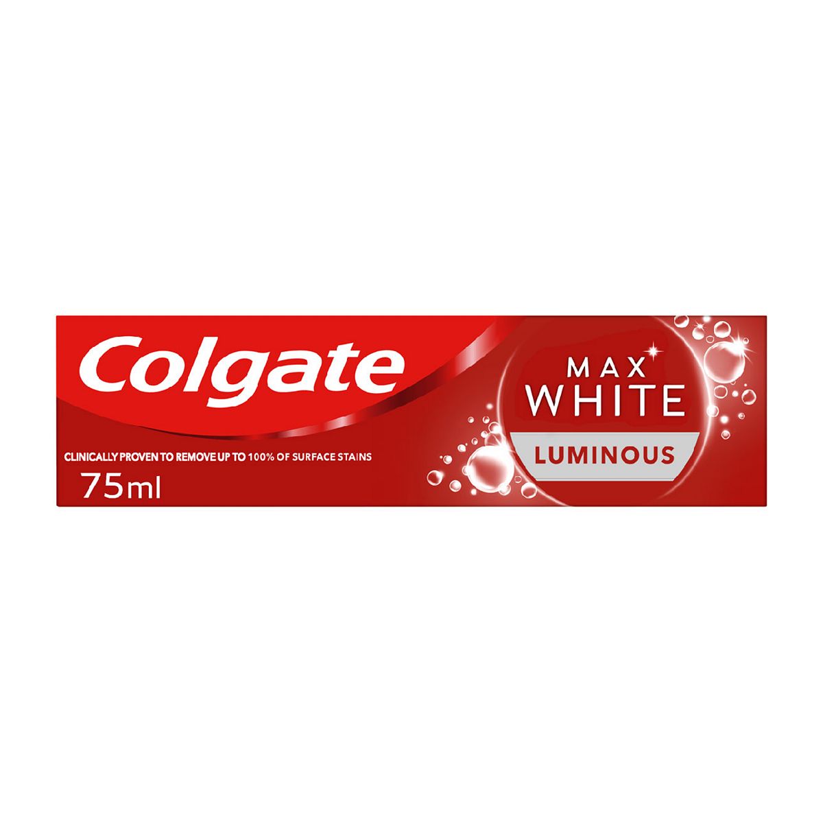 Colgate Max White Luminous Sparkling Mint Toothpaste 75ml GOODS Boots   