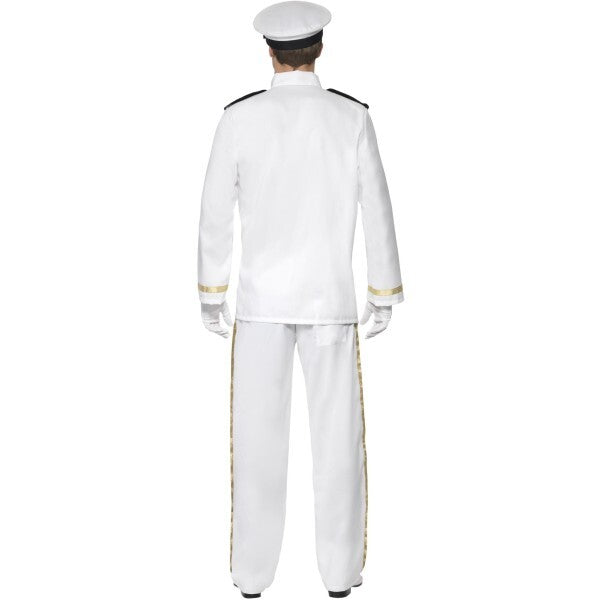 Smiffys deluxe captain costume with jacket trousers cap gloves - British product