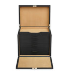 Smythson Panama Leather Jewellery Box (British brand)