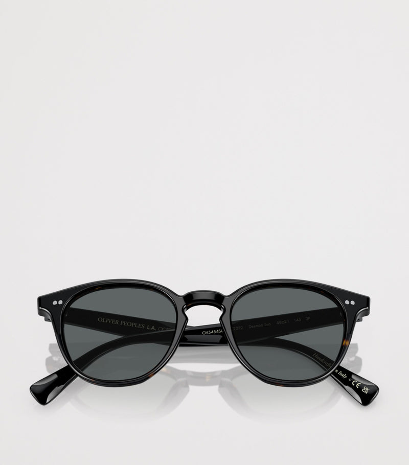 Oliver Peoples Desmon Sun acetate sunglasses with UV protection, UK version