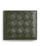 Bottega Veneta Intrecciato bifold wallet calfskin leather, imported from the UK