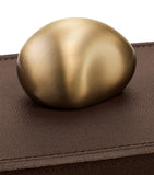 Assouline pebble trinket box in leather imported from the UK