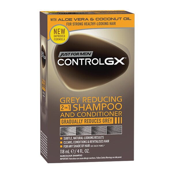 Control GX Grey Reducing 2in1 Shampoo & Conditioner 118ml GOODS Superdrug   