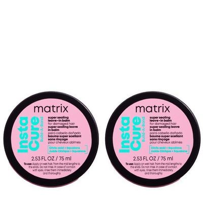 Superdrug Matrix Instacure Build-A-Bond Leave-in Balm Duo- Buy online at McGrocer