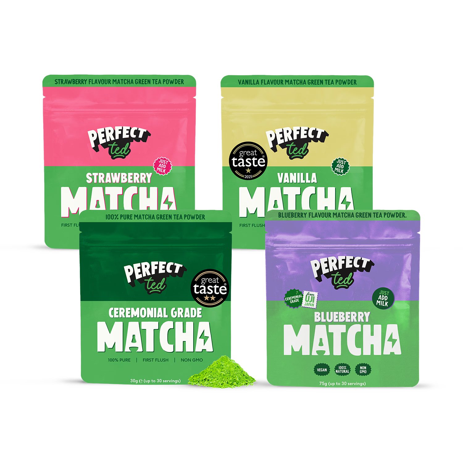 Perfect Ted Ultimate Matcha Bundle, imported from the UK