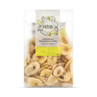 Holland & Barrett Holland & Barrett Crunchy Banana Chips Fruit Snack 210g- Buy online at McGrocer