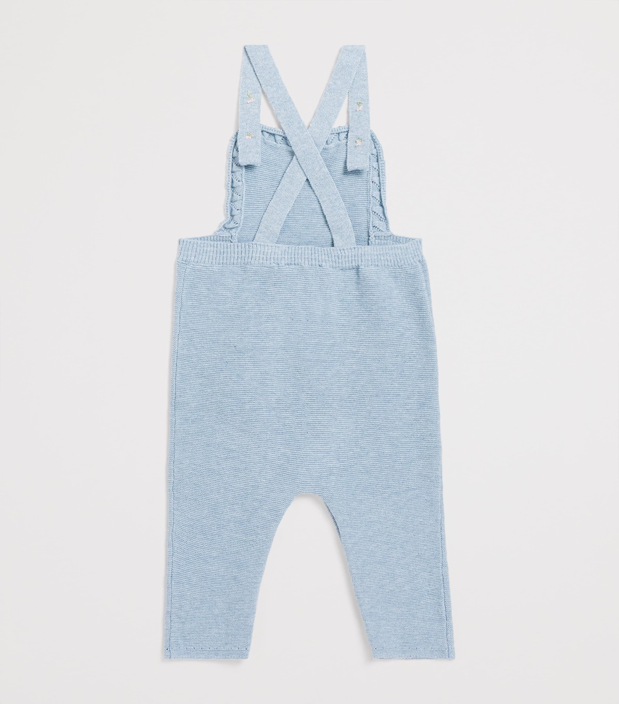 Tartine et Chocolat cotton knitted baby dungarees 0-24 months (British brand)