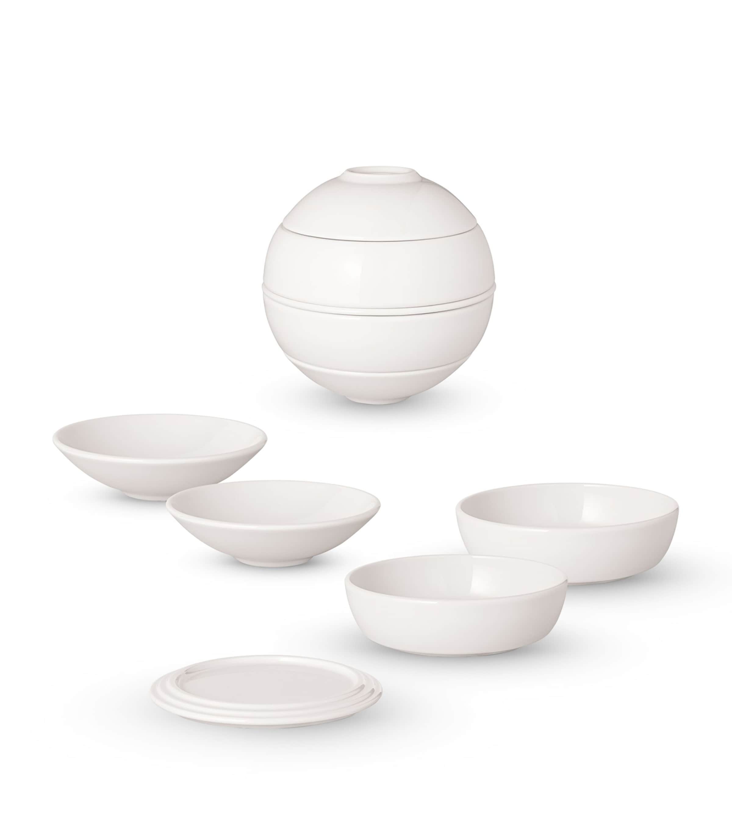 Villeroy & Boch porcelain dinner set Iconic La Petite 5 piece (British brand)