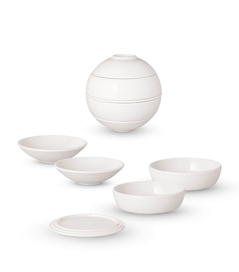 Villeroy & Boch porcelain dinner set Iconic La Petite 5 piece (British brand)
