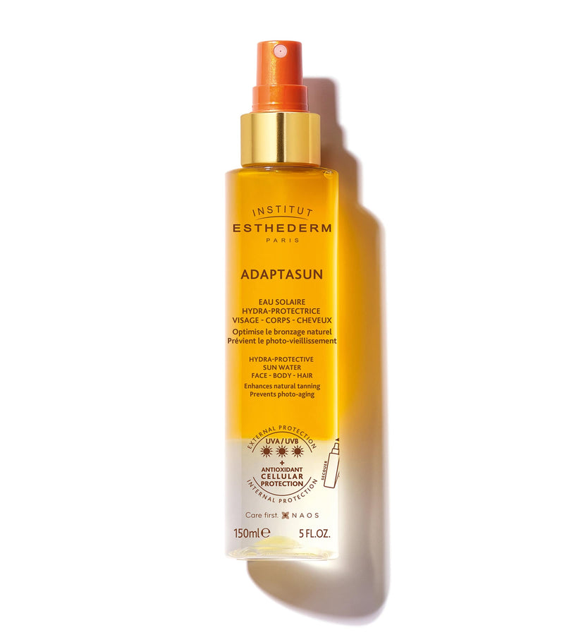 Institut Esthederm hydra-protective sun water spray for strong sun, 150ml, UK version