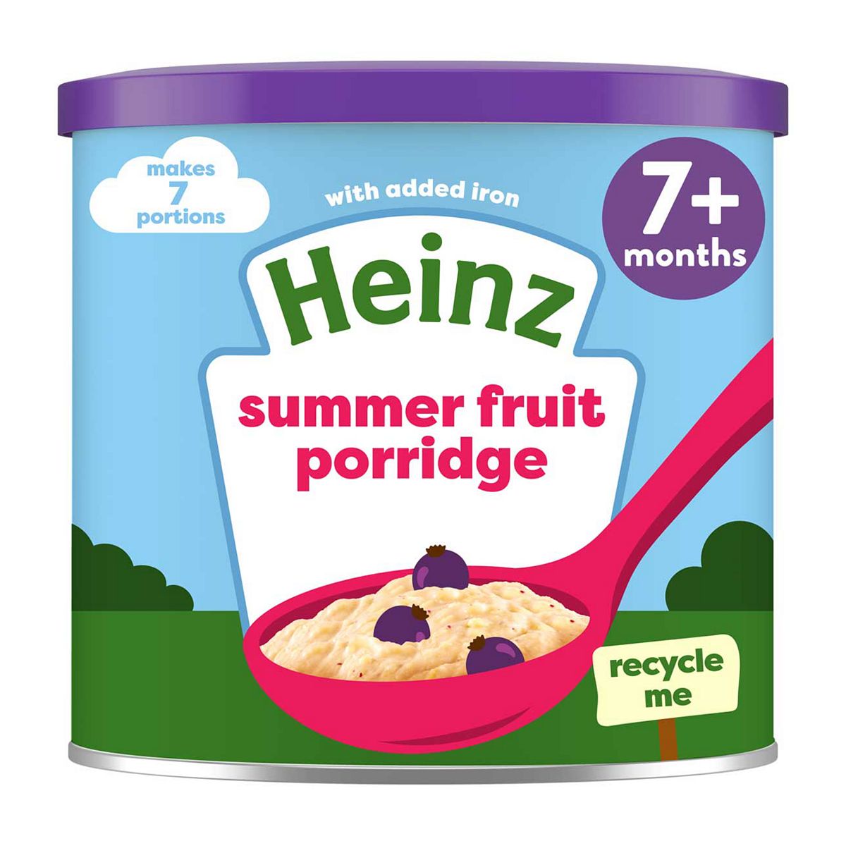 Heinz Summer Fruit Porridge Baby Food 7+ Months 220g GOODS Sainsburys   