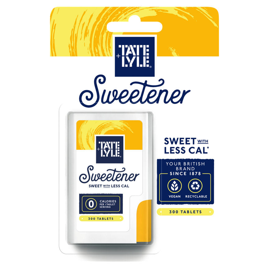 Tate & Lyle Sweetener 300 Tablets 15g GOODS ASDA   