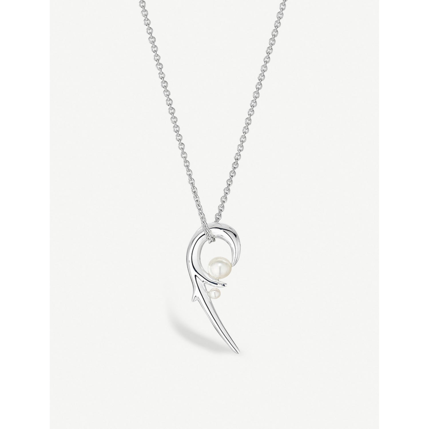 Shaun Leane cherry blossom necklace sterling silver and pearl (British brand)