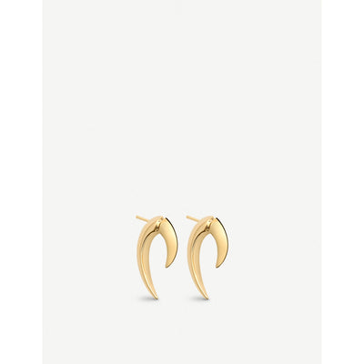 selfridges Shaun Leane Talon Gold-Plated Vermeil Silver Earrings- Buy online at McGrocer