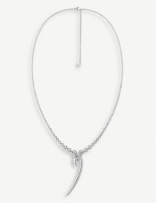 Shaun Leane sterling silver necklace with hook pendant - British product