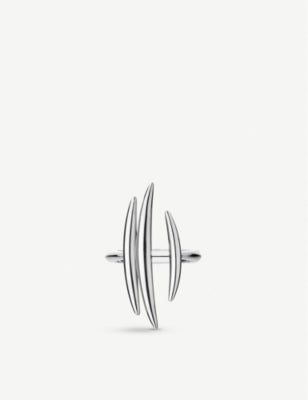 Shaun Leane quill sterling silver ring 2.3cm, UK version