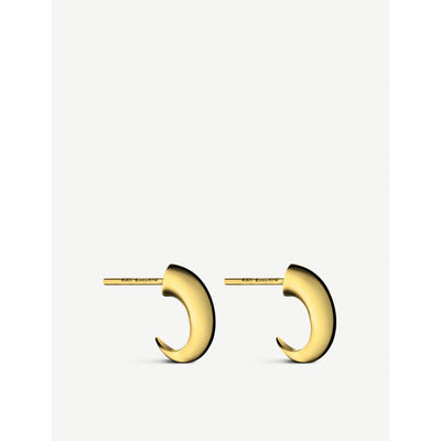 selfridges Shaun Leane Cat Claw Yellow Gold Vermeil Hoop Earrings- Buy online at McGrocer