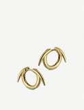 Shaun Leane thorn hoop earrings 21mm gold-plated silver - British product