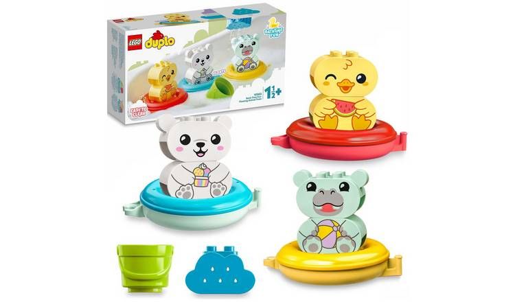 LEGO DUPLO Bath Time Fun: Floating Animal Train Toy 10965