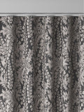 Next charcoal grey leaf made to measure curtains - British product