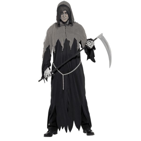 Smiffys Grim Reaper Robe Costume Medium (Chest 38-40)