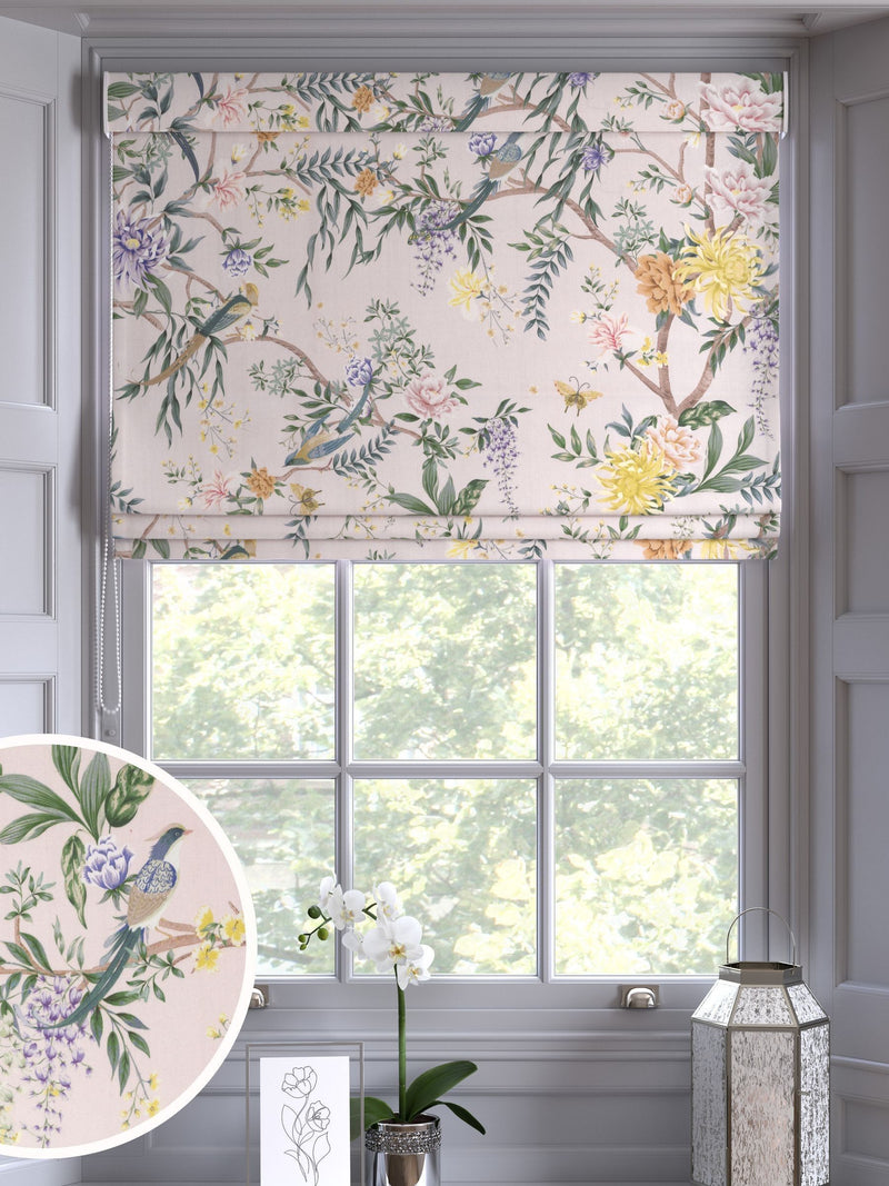 Next Pink Emporium 100% cotton roman blind, UK version