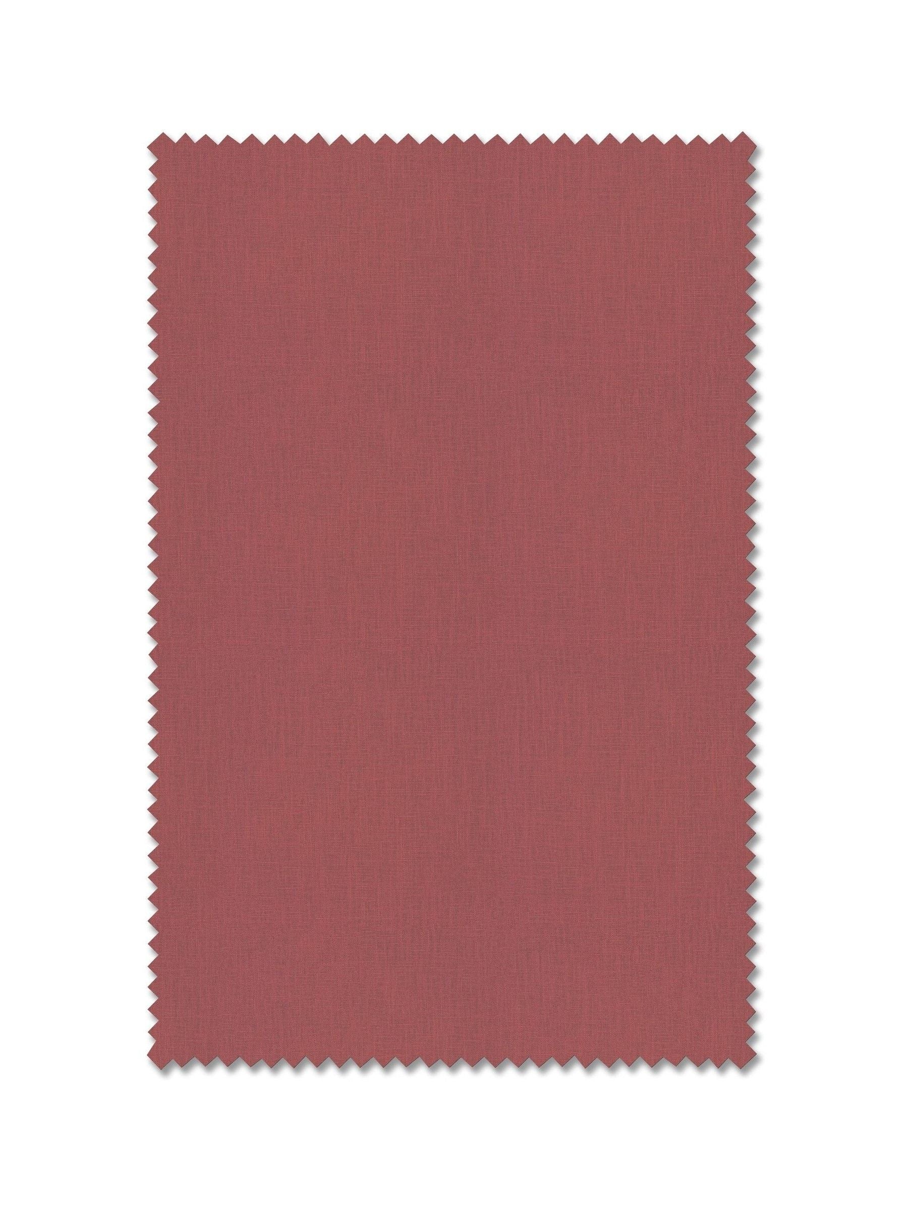 Raspberry Pink cotton linen roman blind made to measure - British product