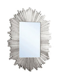 Gallery Home Silver Herzfeld mirror 93x127cm, UK version
