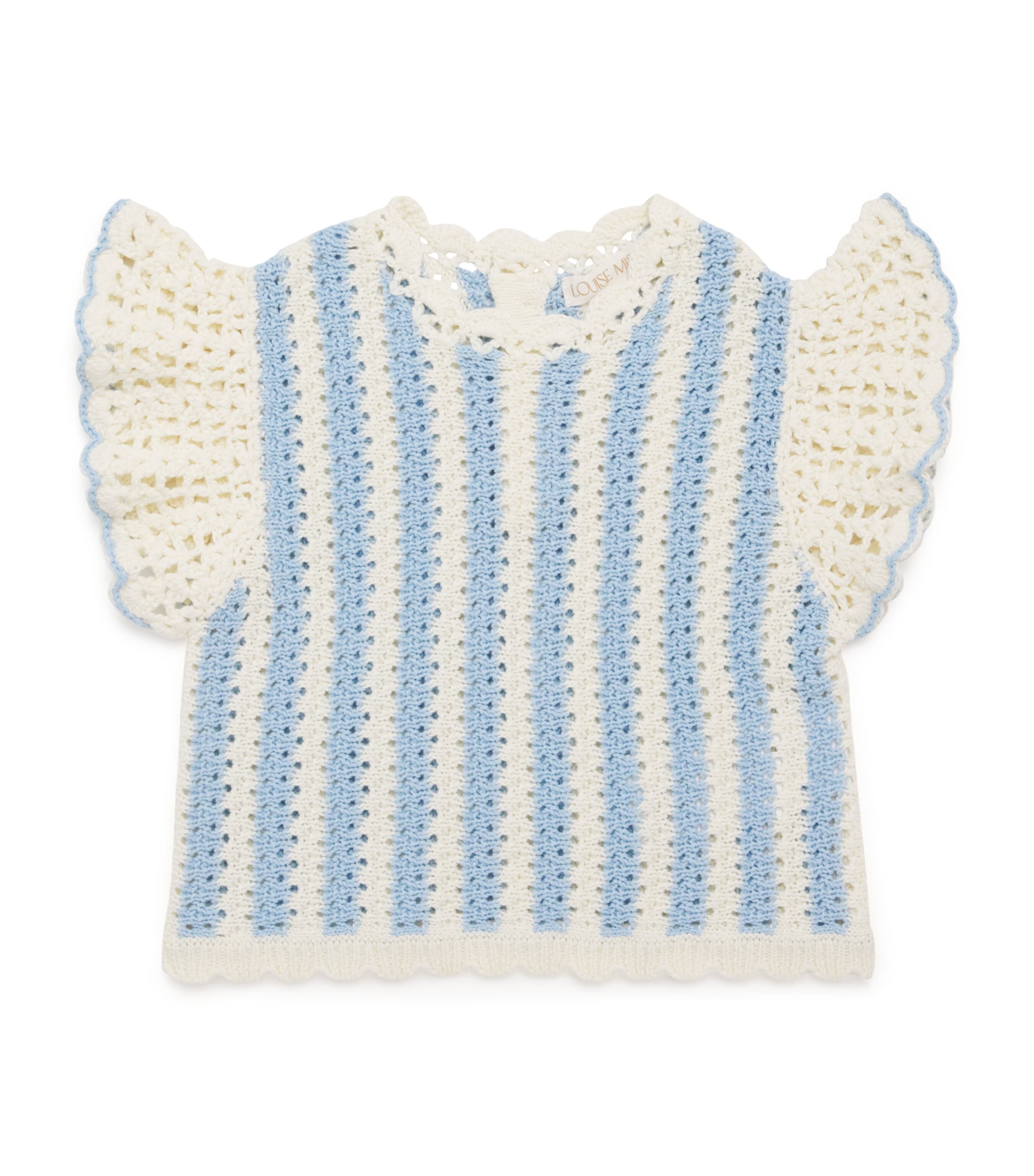 Louise Misha cotton stripe Lyse top for children aged 5-10 years, UK version